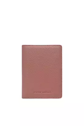 Status Anxiety - In Transit - Passport Wallet - Dusty Rose