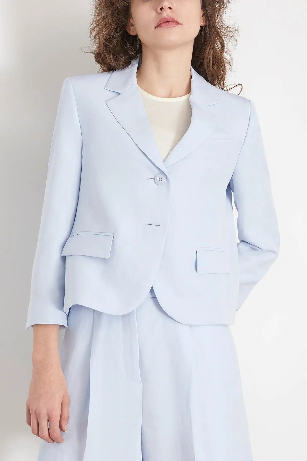 Summer Cruise Jacket in Soft Blue