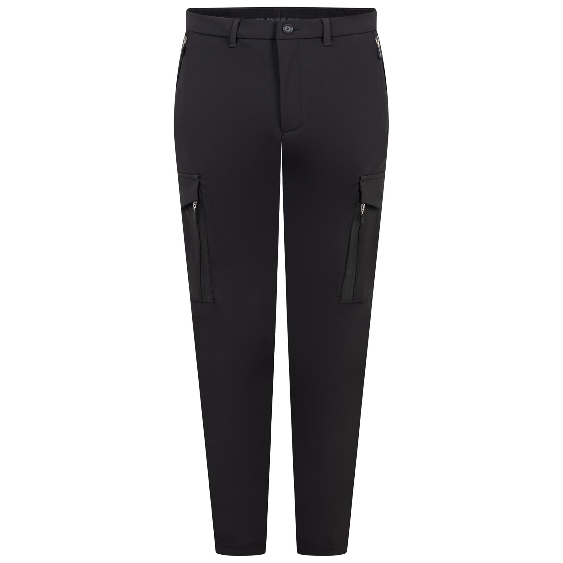 T_Celo Regular Fit Stretch Trousers Black - W23