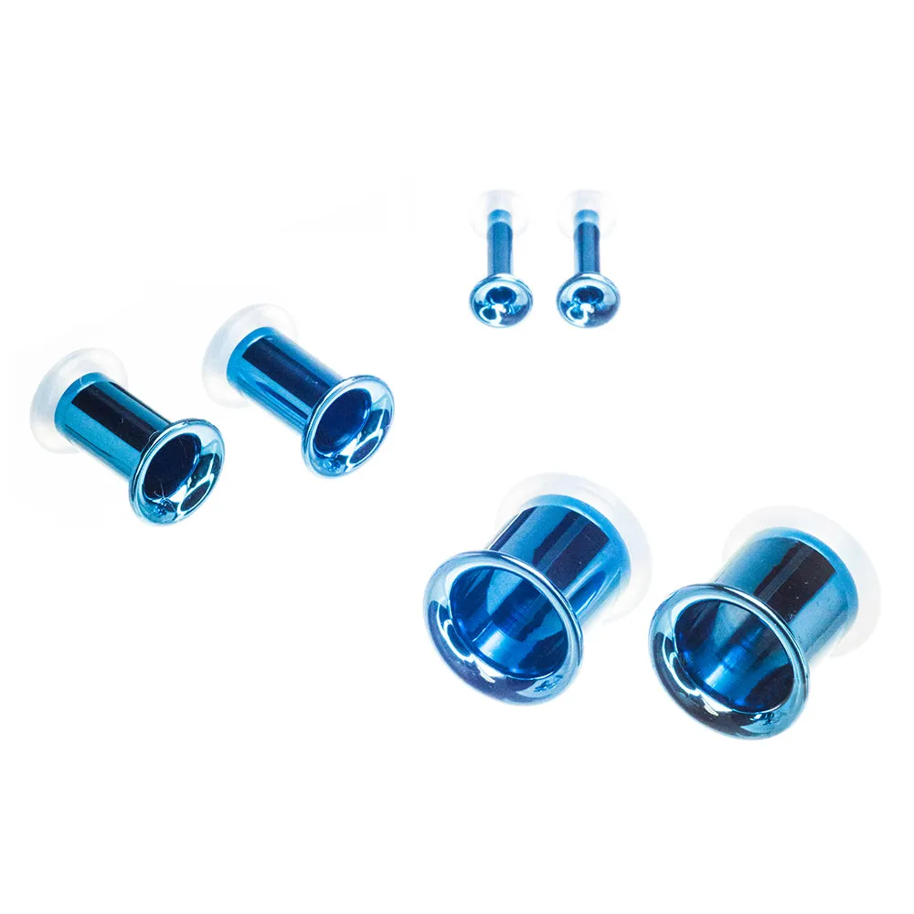 Titanium Eyelets - Light Blue