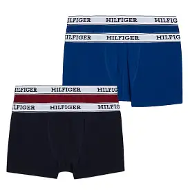 Tommy Hilfiger Boys Hilfiger Logo  Boxer Trunk (2-Pack)