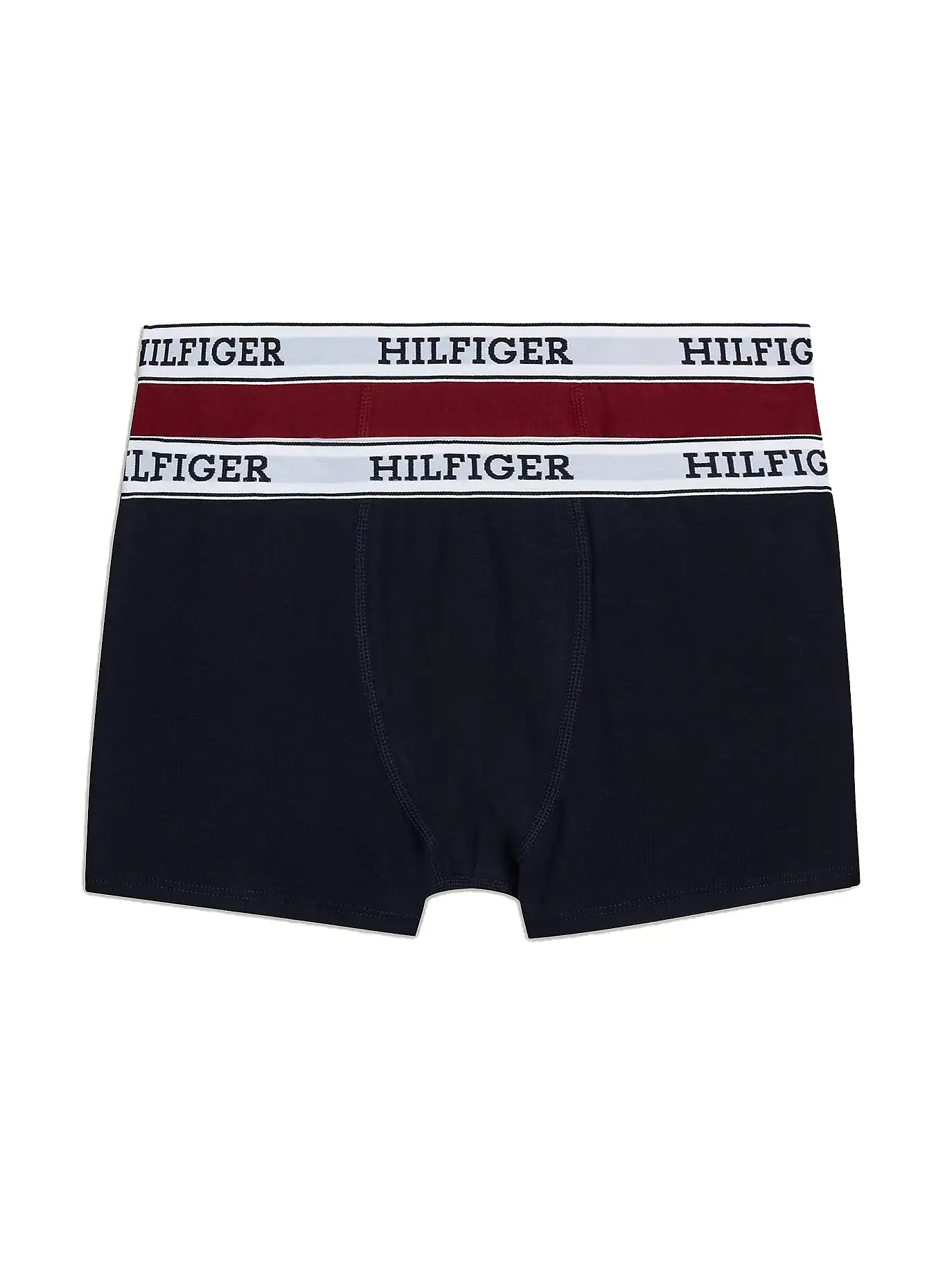 Tommy Hilfiger Boys Hilfiger Logo  Boxer Trunk (2-Pack)