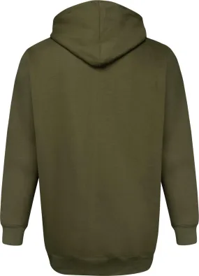 Uptheir Cameo Colour Block Overhead Hoody - Olive