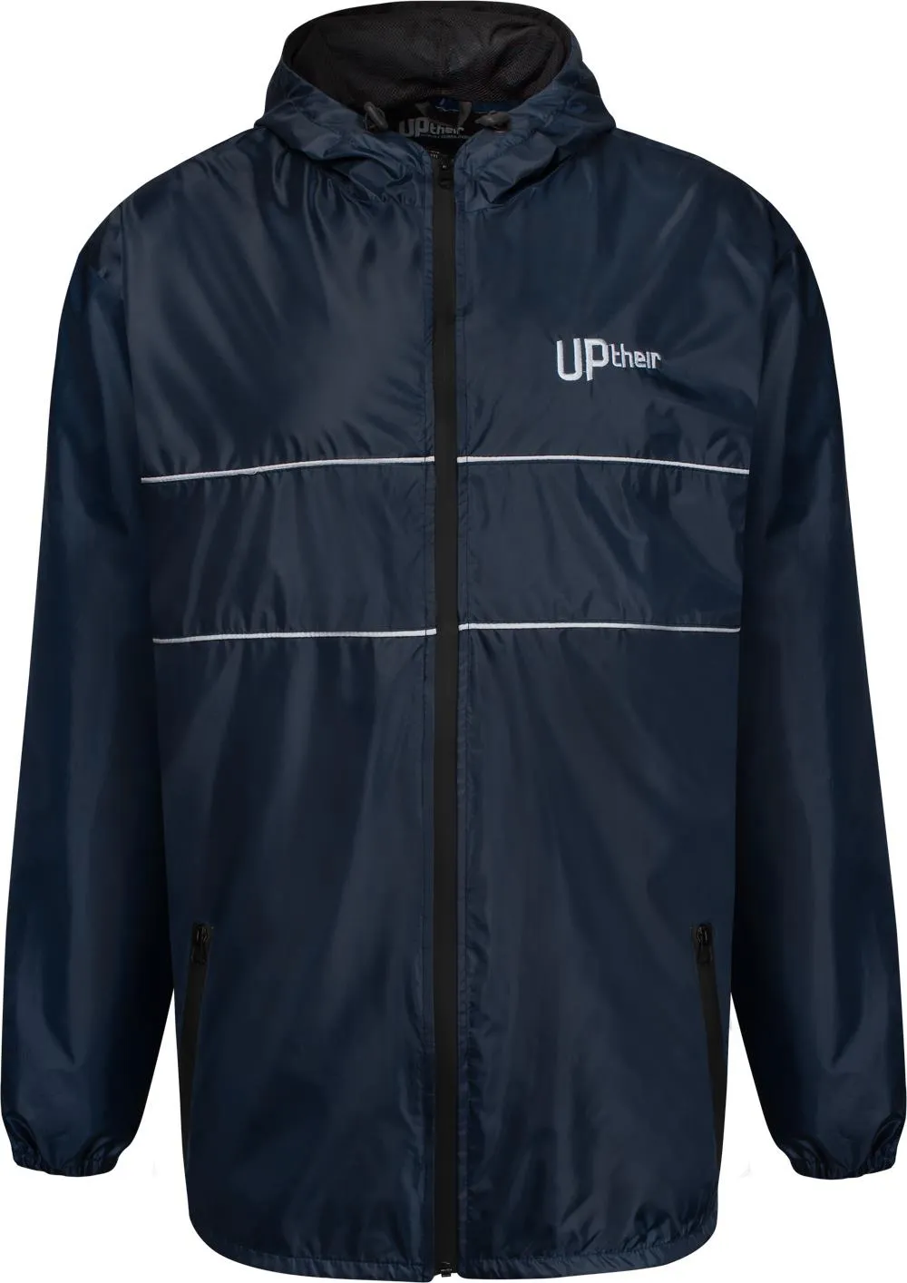 Uptheir Kynance Waterproof Hooded Jacket - Navy