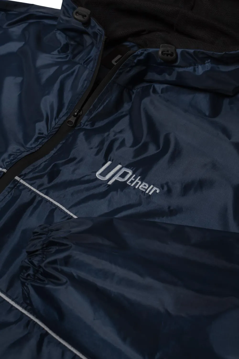 Uptheir Kynance Waterproof Hooded Jacket - Navy