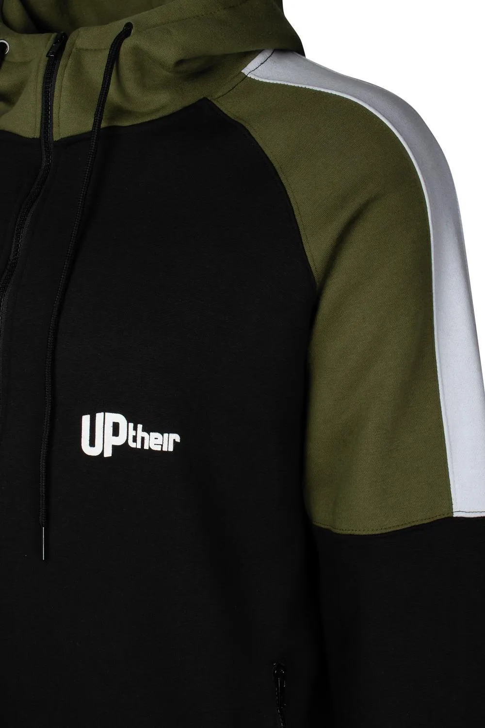 Uptheir Lightning Hoody - Black Khaki