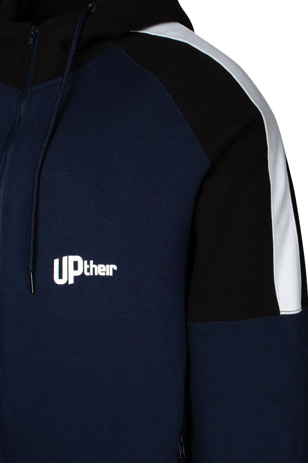 Uptheir Lightning Hoody - Navy Black