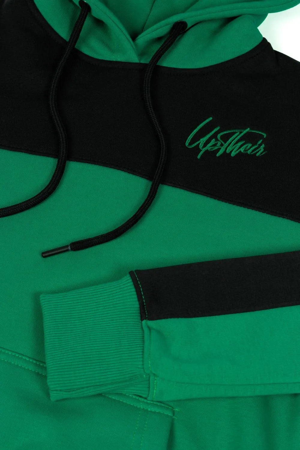 Uptheir Signature Collection Louise Overhead Hoody - Green