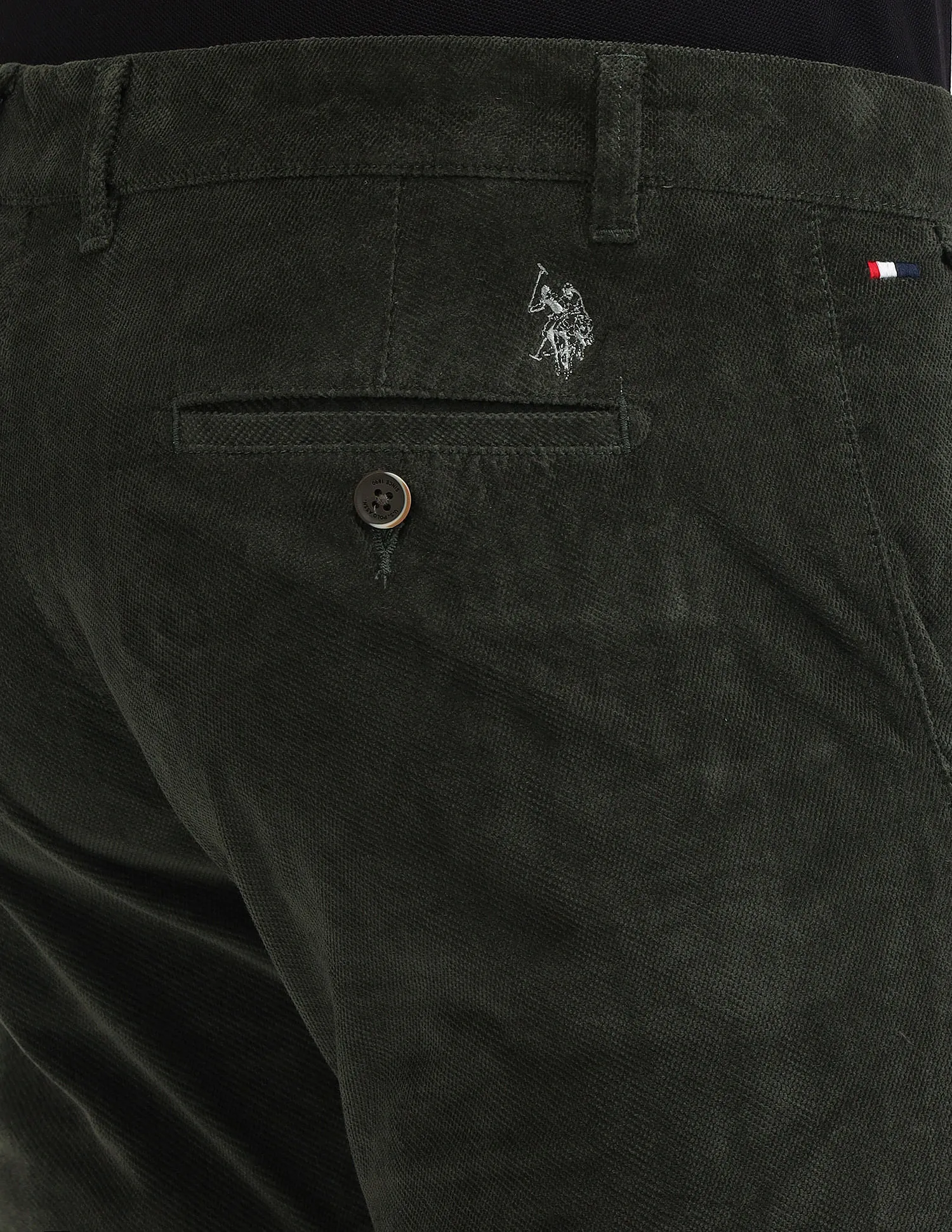 U.S. Polo Assn. Denver Slim Fit Mid Rise Trousers