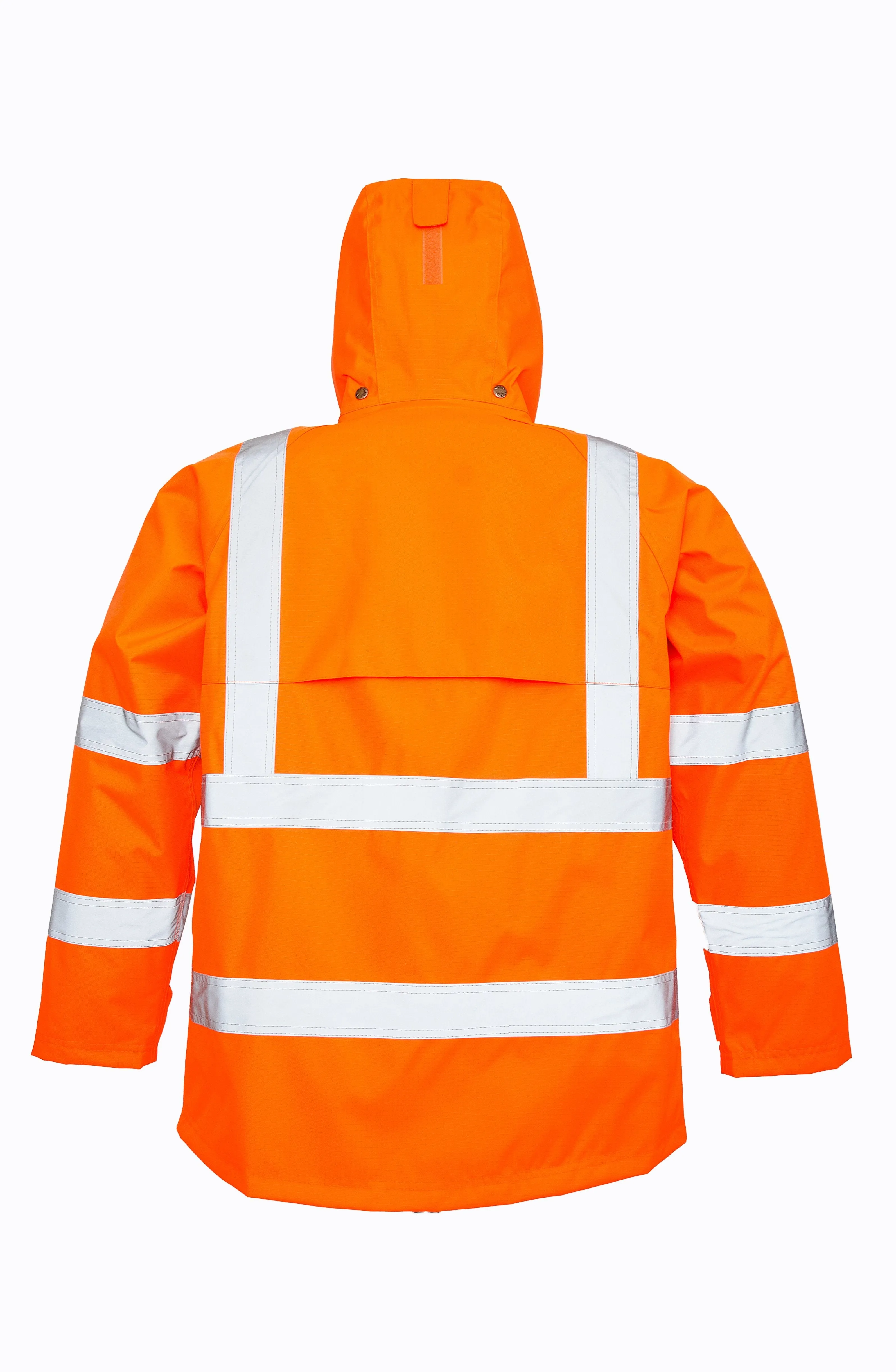 Viking Men's Professional Journeyman Hi-Vis Class 3 Waterproof Trilobal Hooded Jacket