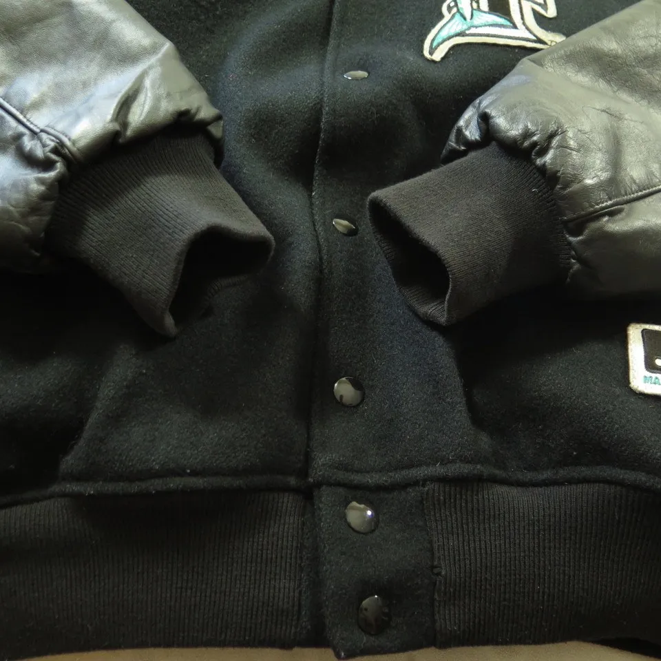 Vintage 80s Felco Florida Marlins Jacket L Miami MLB Baseball  Letterman