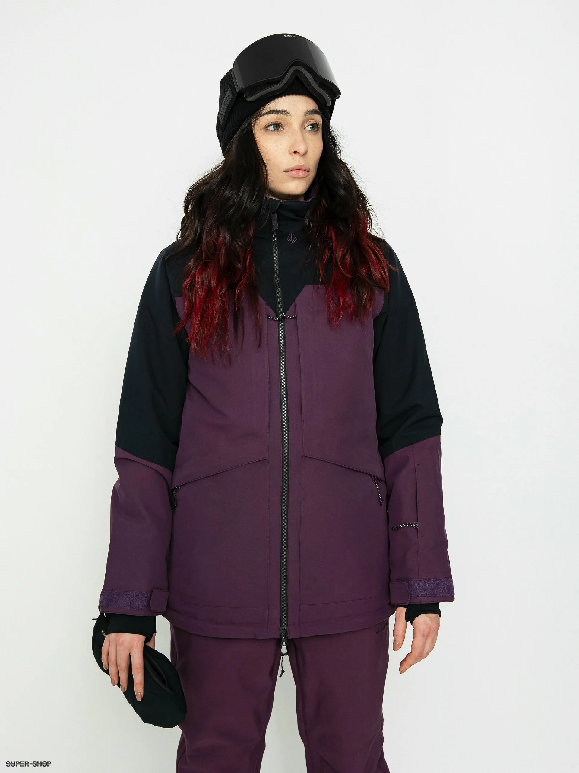 Volcom Shelter 3D Stretch Snowboard jacket Wmn (blackberry)