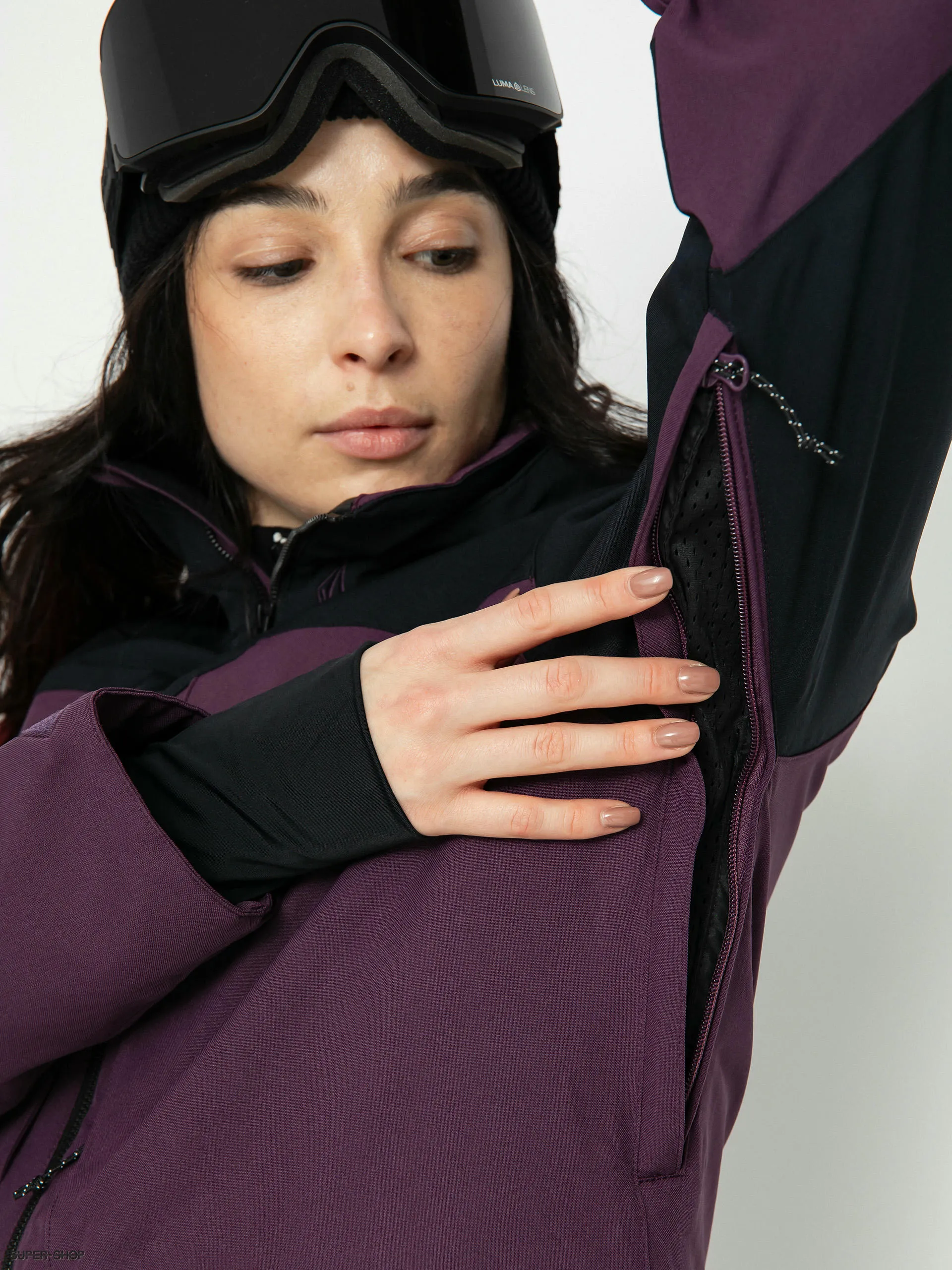 Volcom Shelter 3D Stretch Snowboard jacket Wmn (blackberry)