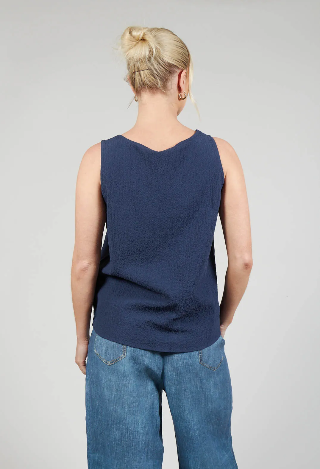 Wadi Top in Dark Blue