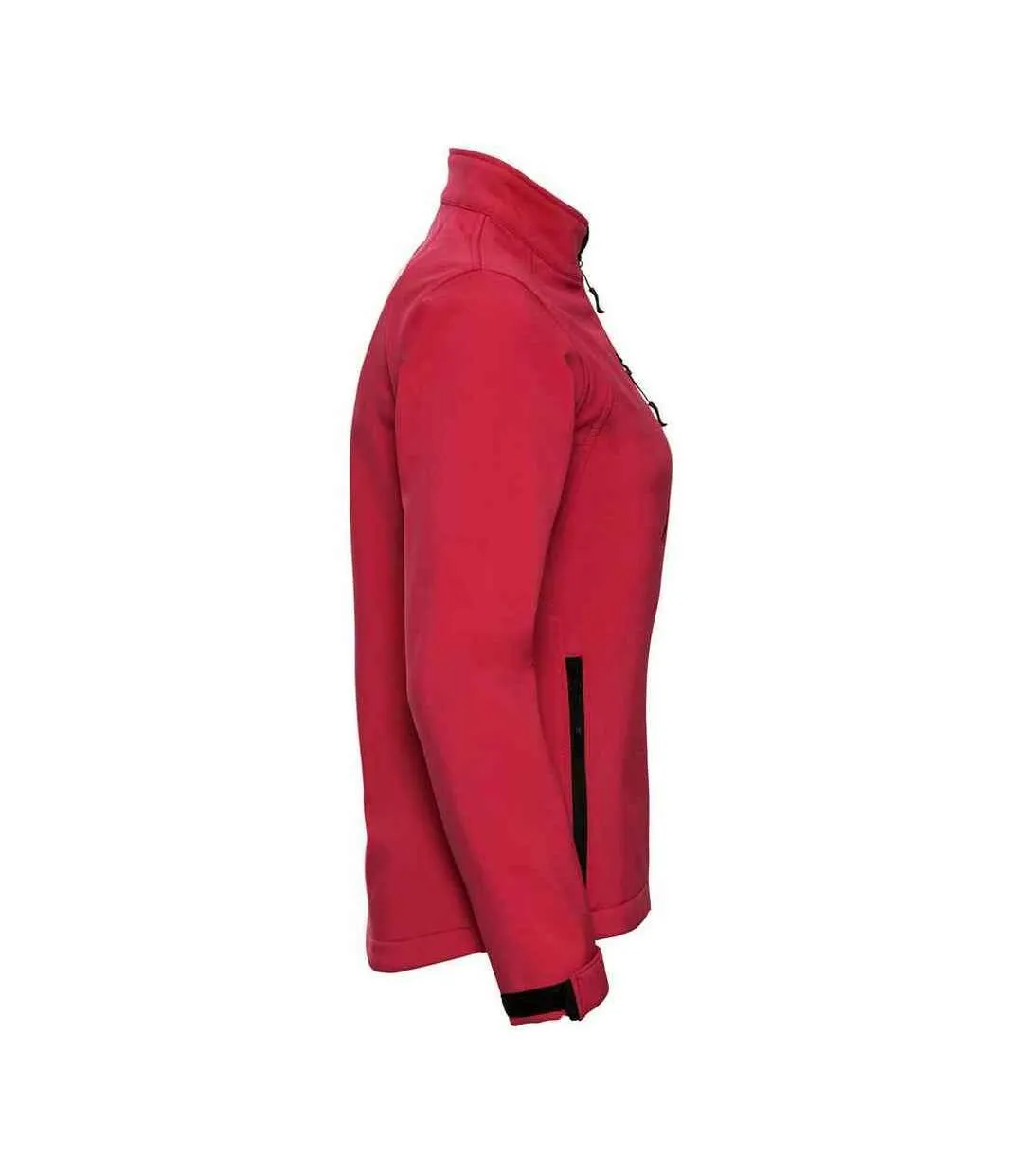 Womens/ladies 3 layer soft shell jacket classic red Russell