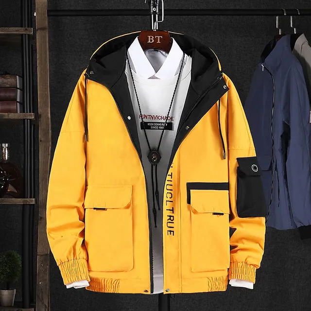 Xituodai 5XL Men Fashion Jackets Trend Korean Version Mens Coat Street Hip Hop Jacket Baseball Jacket Mens Casual Jogging