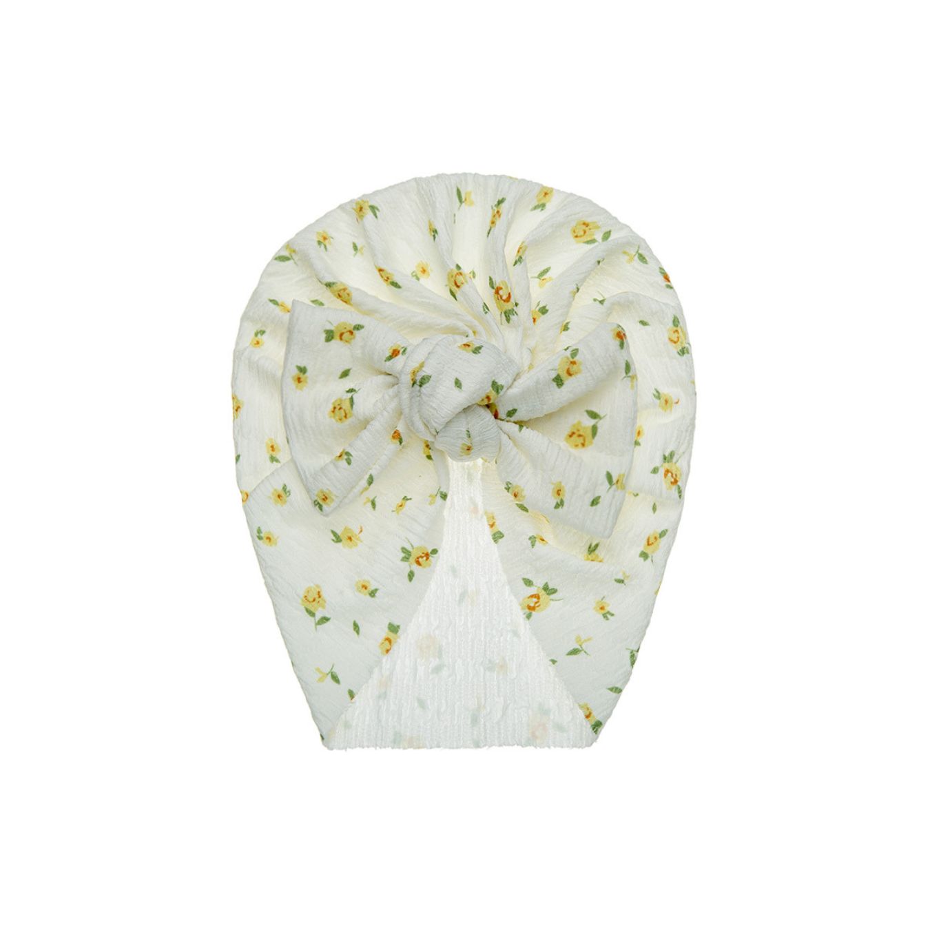 Zali Baby Turban Hat in Yellow Rose